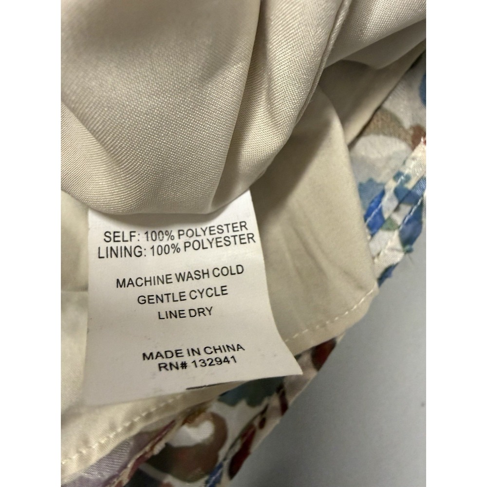 Amanda Uprichard Lavera Ruffled Skort Multicolor Abstract Print Mini Skirt M - Picture 12 of 12